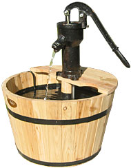 Old Fashioned Pump Fountain (Natural